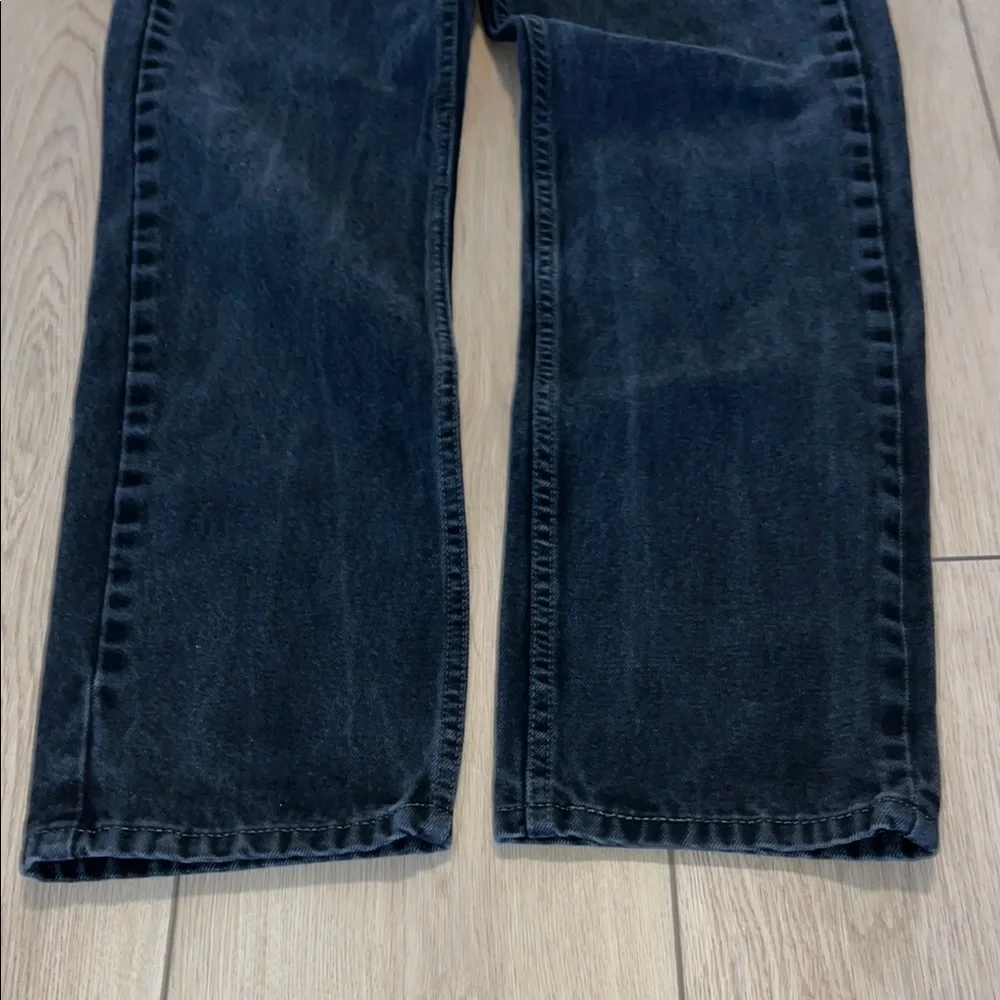 EUC - 505 Red Tab Levi's Black Denim Jeans - Picture 4 of 13